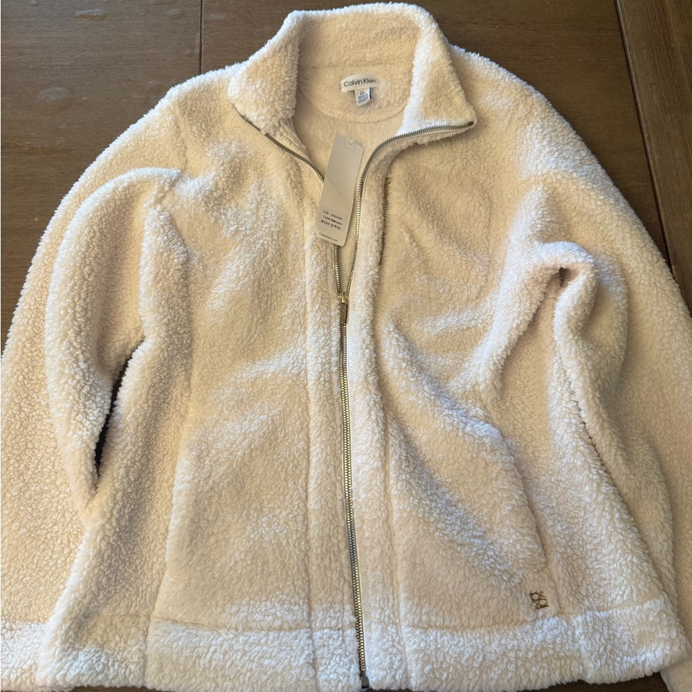 Calvin Klein Off-White  Jacket Women’s NWT